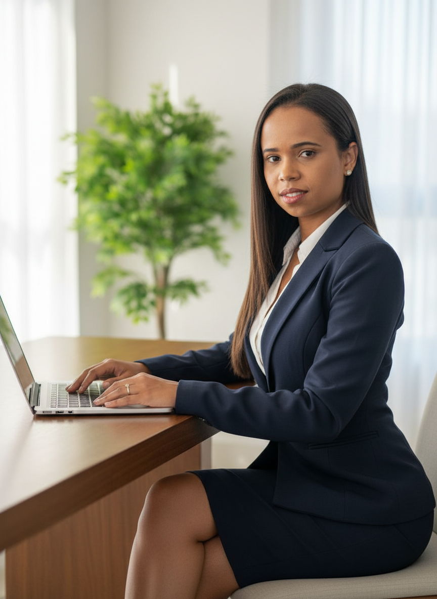 Foto da arquiteta Ana Paula Mendes de Sousa