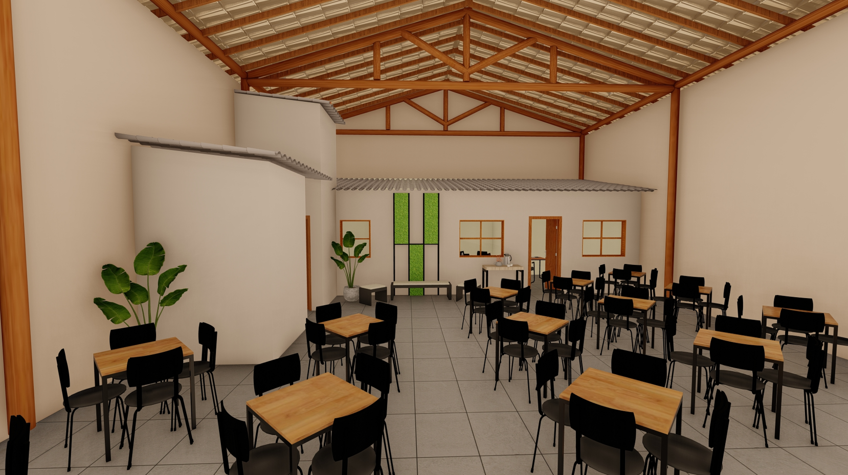 Projeto de loja realizado pela APM Arquitetura